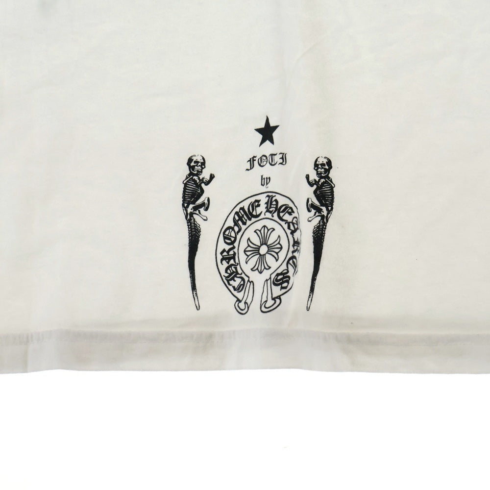 CHROME HEARTS(クロムハーツ) FOTI S/S TEE フォティ ペペ クルーネック 半袖Tシャツ カットソー ホワイト