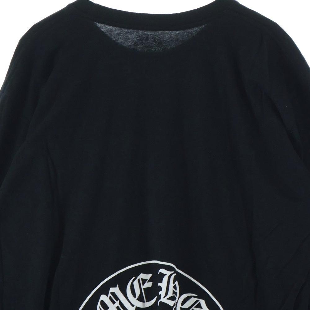 CHROME HEARTS(クロムハーツ) MULTI COLOR HORSE SHOE マルチカラーホースシュー 長袖Tシャツ カットソー ブラック