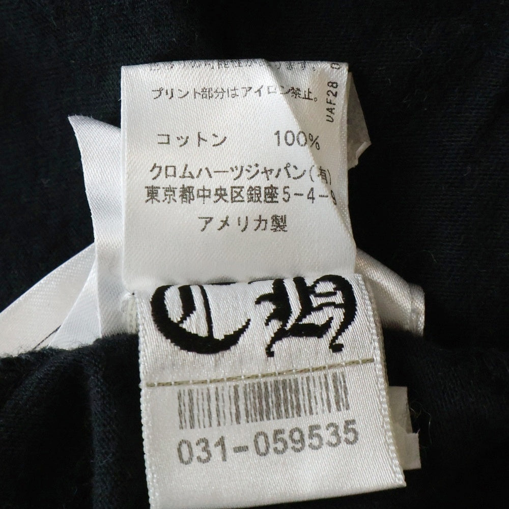 CHROME HEARTS(クロムハーツ) MULTI COLOR HORSE SHOE マルチカラーホースシュー 長袖Tシャツ カットソー ブラック