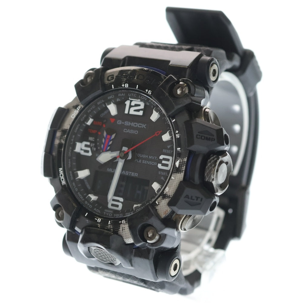 CASIO G-SHOCK(カシオ ジーショック) × TEAM LAND CRUISER TOYOTA AUTO BODY MUDMASTER チーム ランドクルーザー マッドマスター 電波ソーラー アナデジ 腕時計 ブラック GWG-2000TLC-1AJR