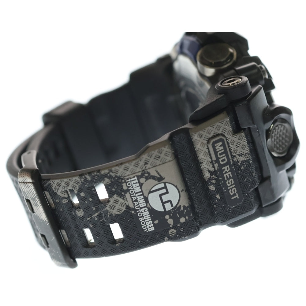CASIO G-SHOCK(カシオ ジーショック) × TEAM LAND CRUISER TOYOTA AUTO BODY MUDMASTER チーム ランドクルーザー マッドマスター 電波ソーラー アナデジ 腕時計 ブラック GWG-2000TLC-1AJR