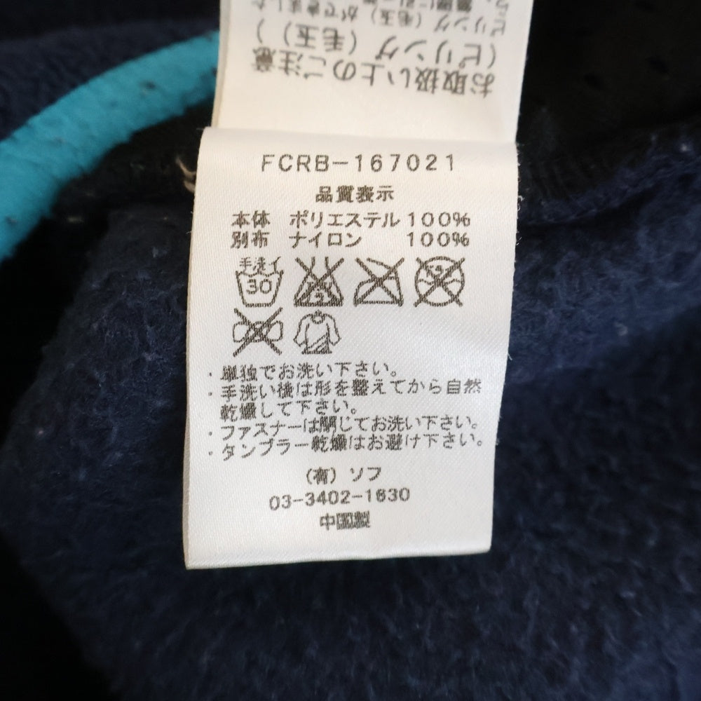 F.C.R.B.(エフシーアールビー) POLARTEC FLEECE HALF ZIP STAR HOODY ポーラテック フリース ハーフジップ スター フーディー パーカー FCRB-167021
