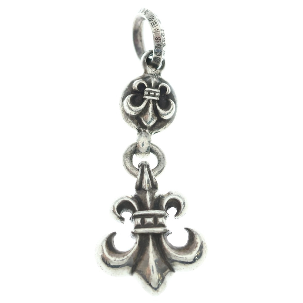 CHROME HEARTS(クロムハーツ) 1BALL BS FLEUR 1ボールBSフレアチャーム ペンダントトップ シルバー BCA198