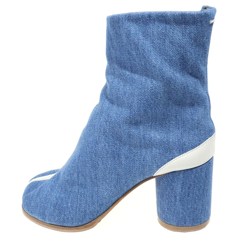 Maison Margiela(メゾンマルジェラ) TABI ANKLE BOOTS デニム 足袋 アンクル ブーツ インディゴ レディース S58WU0159