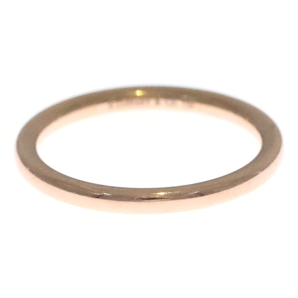 TIFFANY & Co.(ティファニー) K18YG フォーエバー ウェディング クラシックバンドリング 指輪 イエローゴールド Au750 1.57g レディース