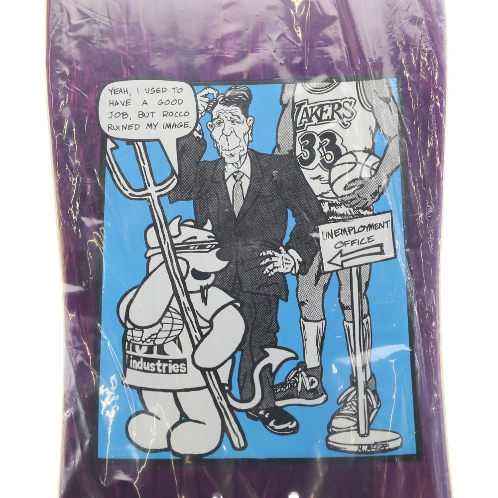 NO BRAND(ノーブランド) 【World Industries ワールドインダストリーズ】Steve Rocco III Reissue Skateboard Deck スティーブ・ロッコ III リイシュー スケートボード デッキ マルチ