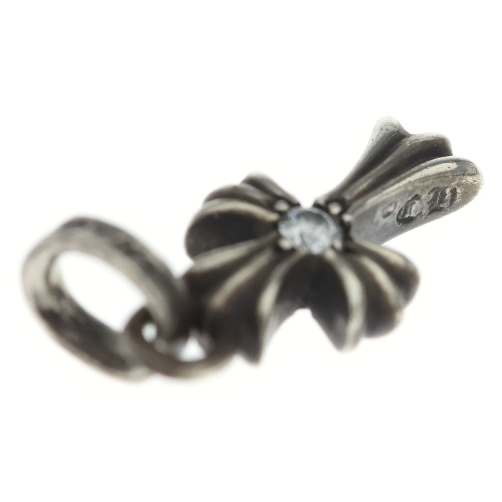 CHROME HEARTS(クロムハーツ) CRS BBYFAT DMND ベイビーファットクロス 両面1ダイヤ ペンダントトップ シルバー BCA238