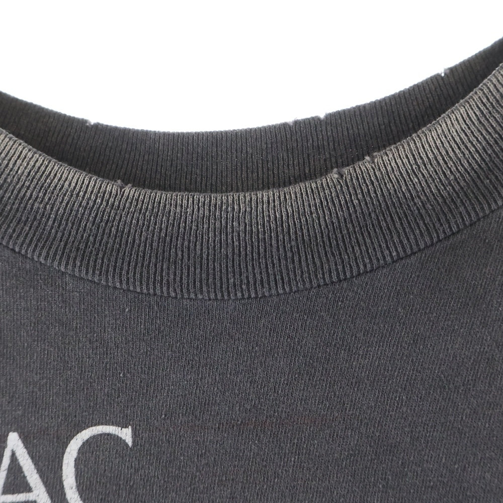 SAINT MICHAEL(セントマイケル) 25SS 2PAC 2PC SS TEE 2パック プリントクルーネック半袖Tシャツ グレー SM-HR8-0000-C14