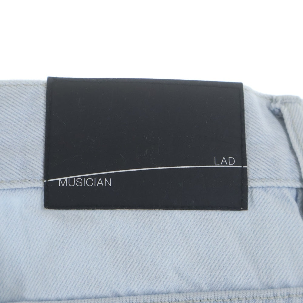 LAD MUSICIAN(ラッドミュージシャン) 12oz DENIM MULTI SILHOUETTE PANTS デニム マルチ シルエット バギーパンツ ライトブルー 2223-503