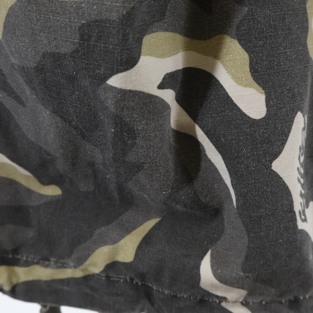 KAMIYA(カミヤ) 25SS CAMOUFLAGE WASH CARGO PANTS カモフラージュ ウォッシュ カーゴパンツ カーキ G14PT016