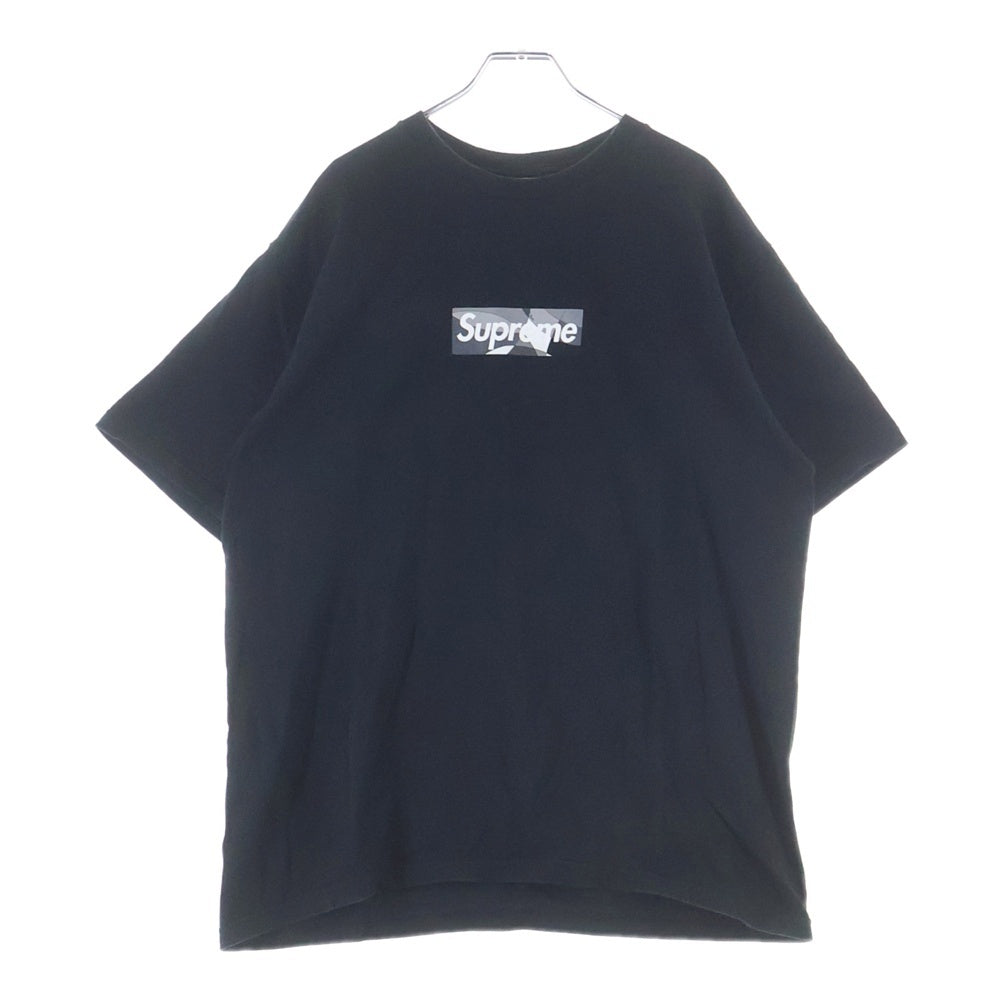 SUPREME(シュプリーム) 21SS Emilio Pucci Box Logo Tee エミリオ・プッチ ボックスロゴ 半袖Tシャツ カットソー ブラック