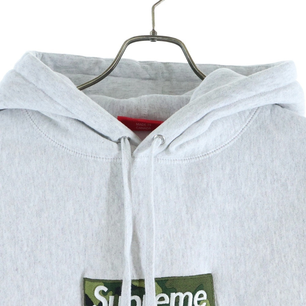 SUPREME(シュプリーム) 23AW Box Logo Hooded Sweatshirt Camo ボックスロゴ フーディーパーカー グレー