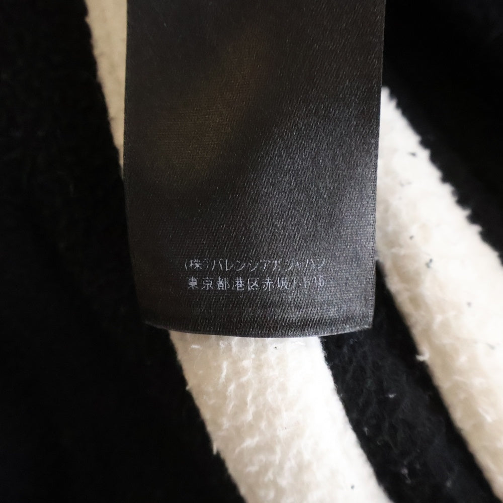 BALENCIAGA(バレンシアガ) 21SS LOGO TRACK SUITS PANTS ロゴ刺繍 ボアフリース トラックパンツ ブラック 675347 TJQ32
