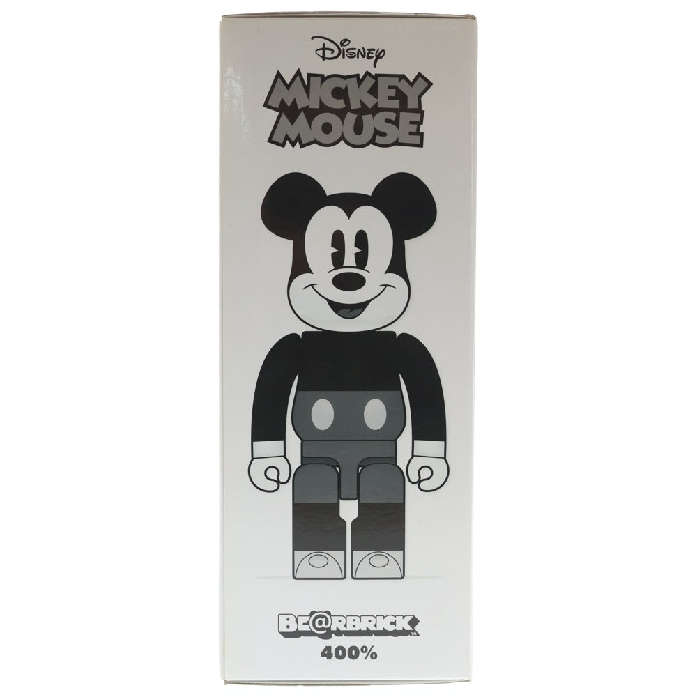 MEDICOM TOY(メディコムトイ) BE@RBRICK MICKEY MOUSE BLACK & WHITE Ver. ベアブリック ミッキーマウス 400% ブラック/ホワイト