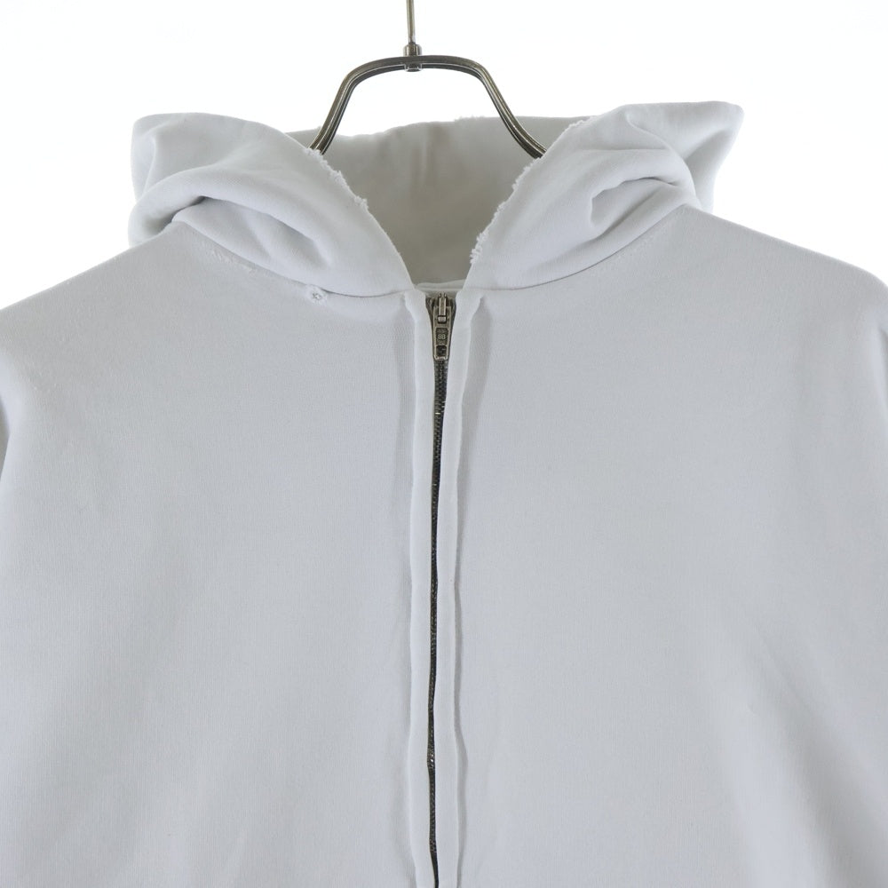 BALENCIAGA(バレンシアガ) 24AW Agaicnelab Hooded Bomber バックロゴプリント ジップアップパーカー フーディー ホワイト 803264 TRVA2