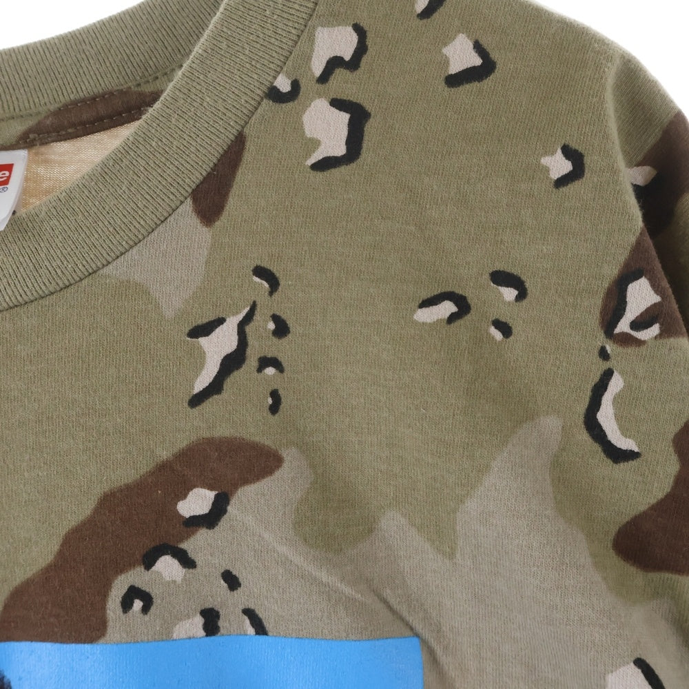 SUPREME(シュプリーム) 25SS Aphex Twin Windowlicker Tee エイフェックス ツイン ウィンドウリッカー フォトプリント カモ柄 クルーネック 半袖Tシャツ カットソー カーキ