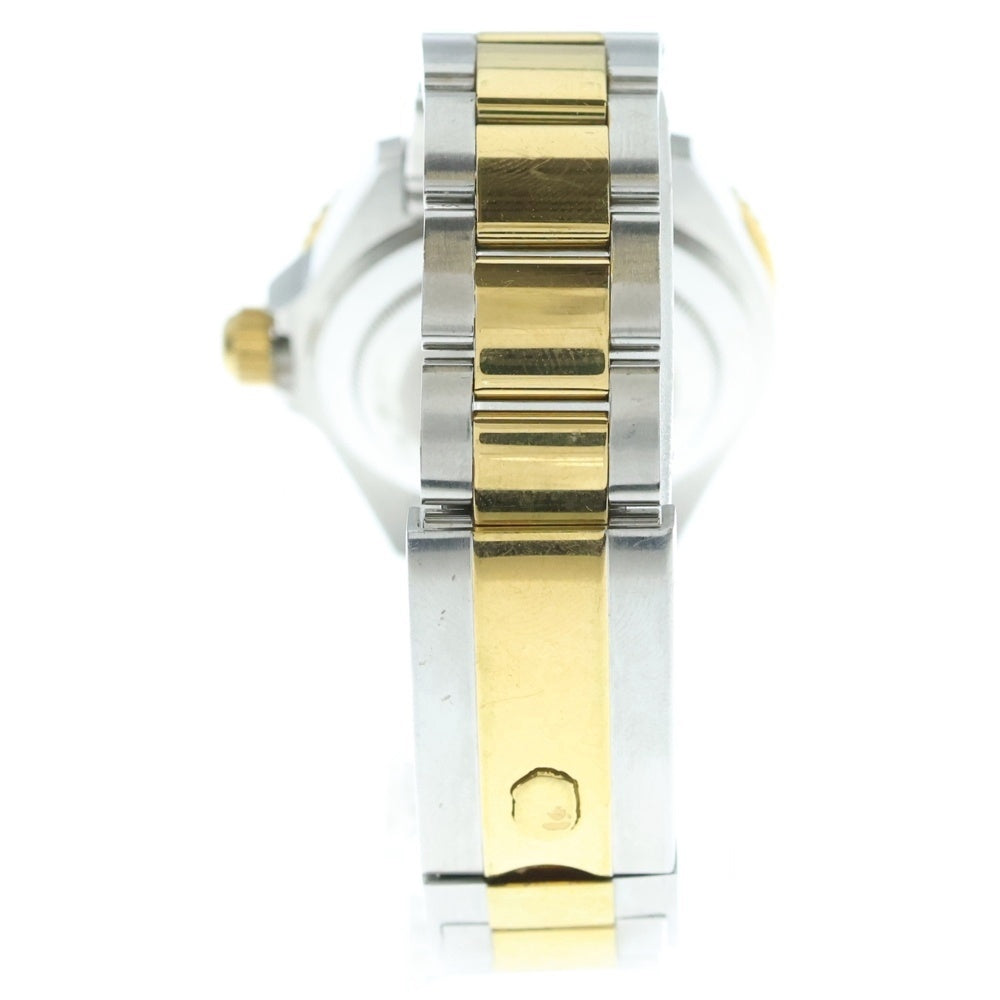 A BATHING APE(アベイシングエイプ) TYPE 1 BAPEX タイプ1 ベイペックス サルマリーナ 自動巻き 腕時計 青文字盤 シルバー/ゴールド T001