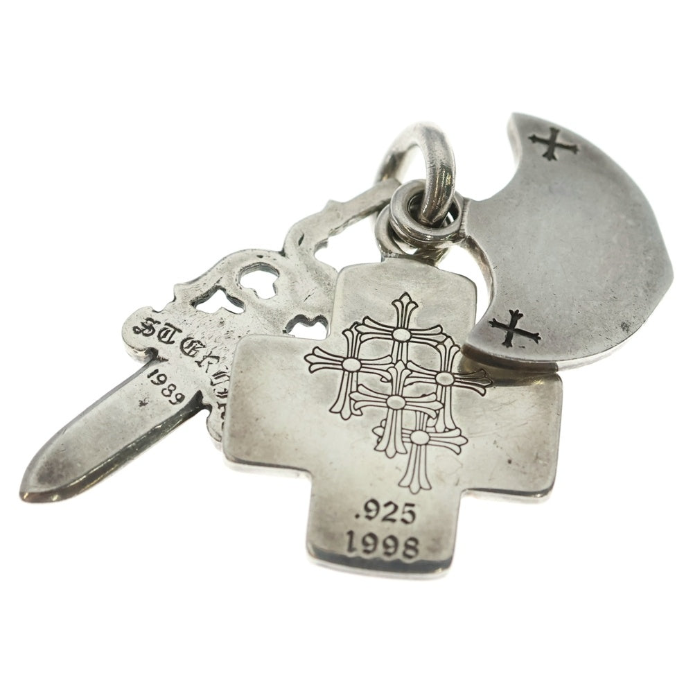 CHROME HEARTS(クロムハーツ) 3TRINKETS 3トリンケッツ ペンダントトップ シルバー BCA202