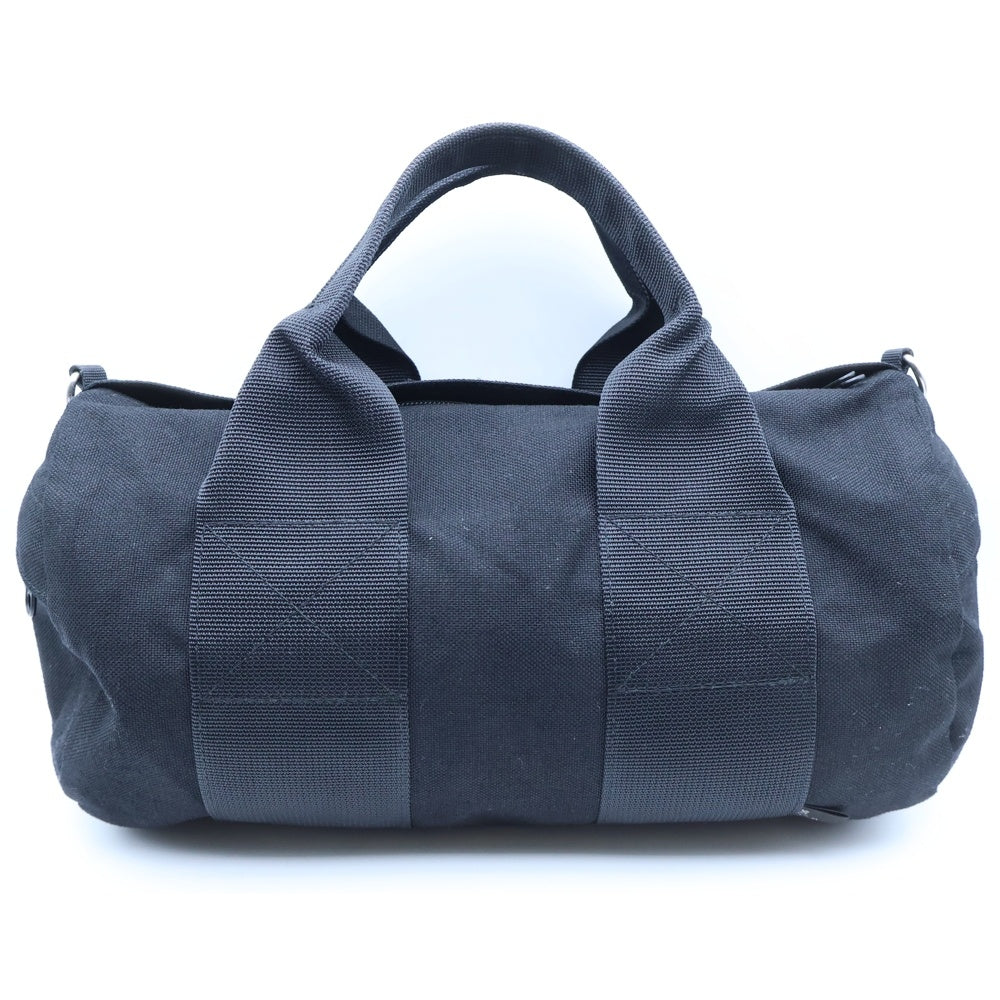 COMME des GARCONS HOMME PLUS(コムデギャルソンオムプリュス) 2WAY DUFFLE BAG ナイロン キャンバス ダッフル ショルダー ハンドバッグ ブラック PZ-K 208