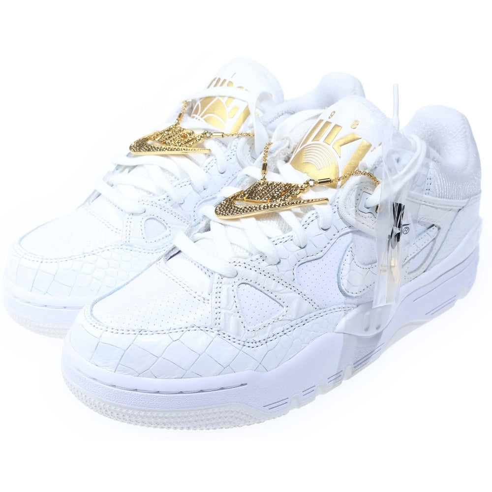 NIKE(ナイキ) × NIGO Air Force 3 Low SP NIGO Heel Logo ニゴー エアフォース ヒールロゴ ローカットスニーカー ホワイト/ゴールド US8.5/26.5cm HF7630-100