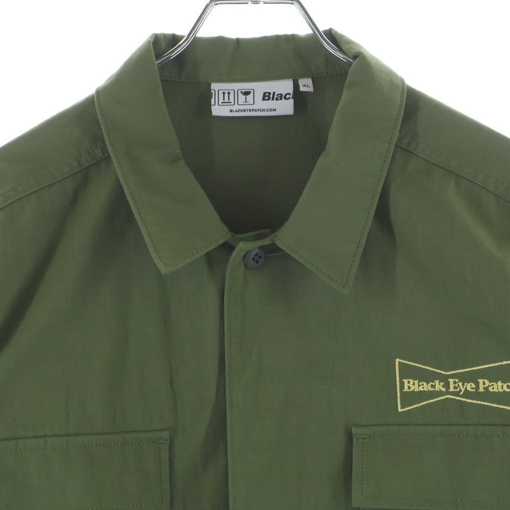 THE BLACK EYE PATCH(ブラックアイパッチ) 21SS × Wasted Youth BDU JACKET VERDY ウェステッドユース ビーディーユー ワークジャケット ヴェルディ カーキ