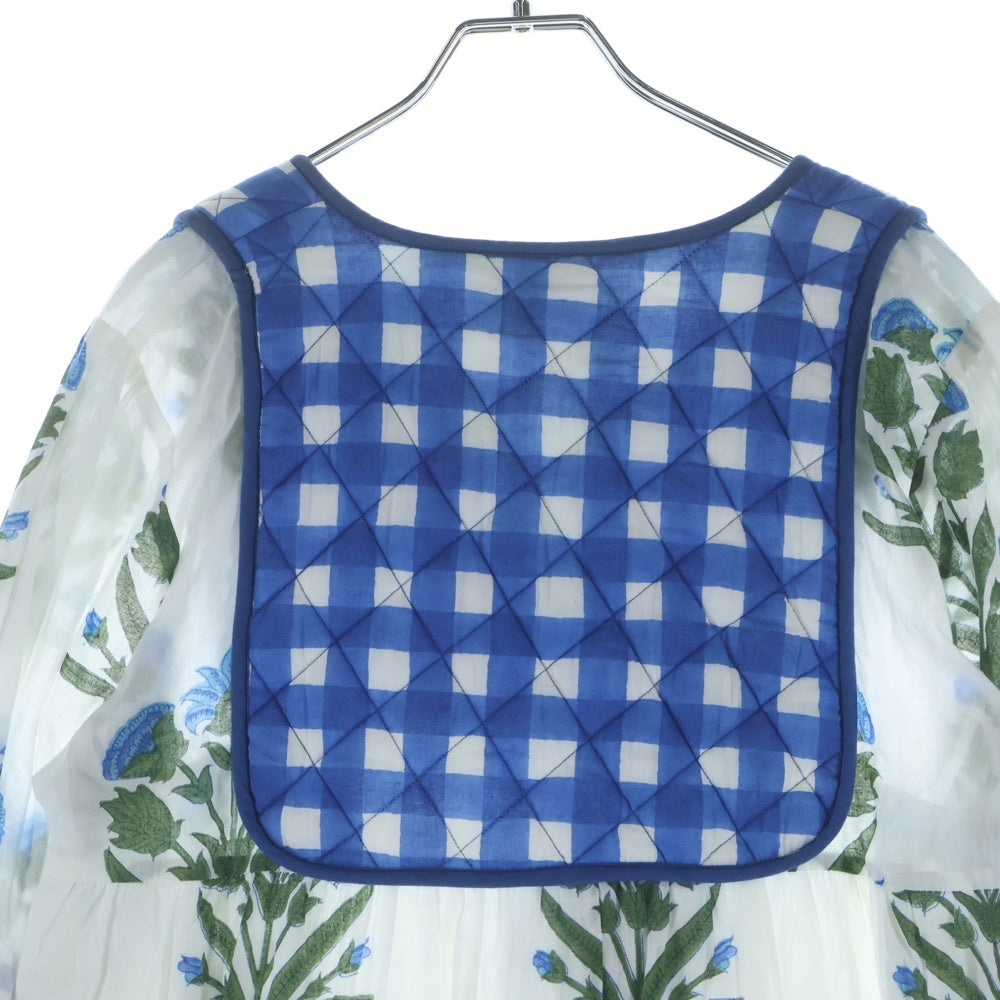 RON HERMAN(ロンハーマン) ×SZ Blockprints Silk Jodhpur Dress エスゼットブロックプリント シルク ジョドプル ドレス ワンピース マルチ レディース