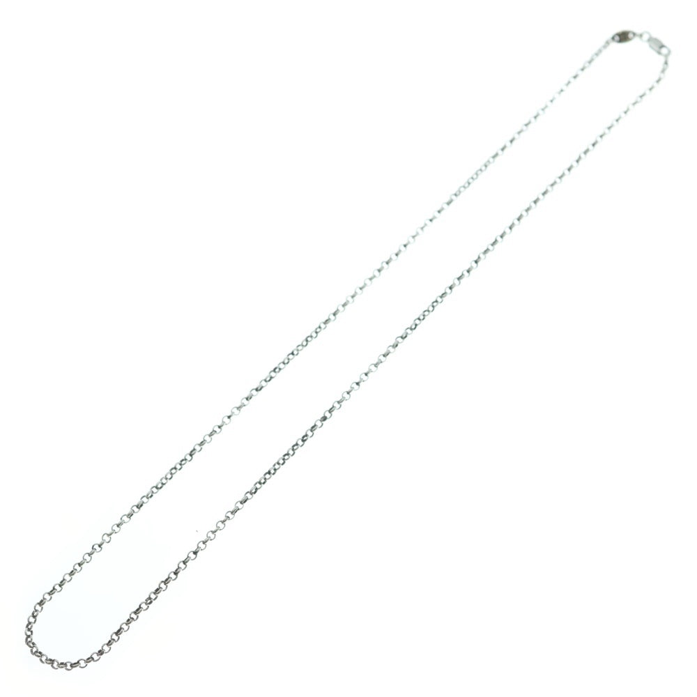CHROME HEARTS(クロムハーツ) NECKCHAIN R18 ロールチェーンネックレス 18inch シルバー BCA083