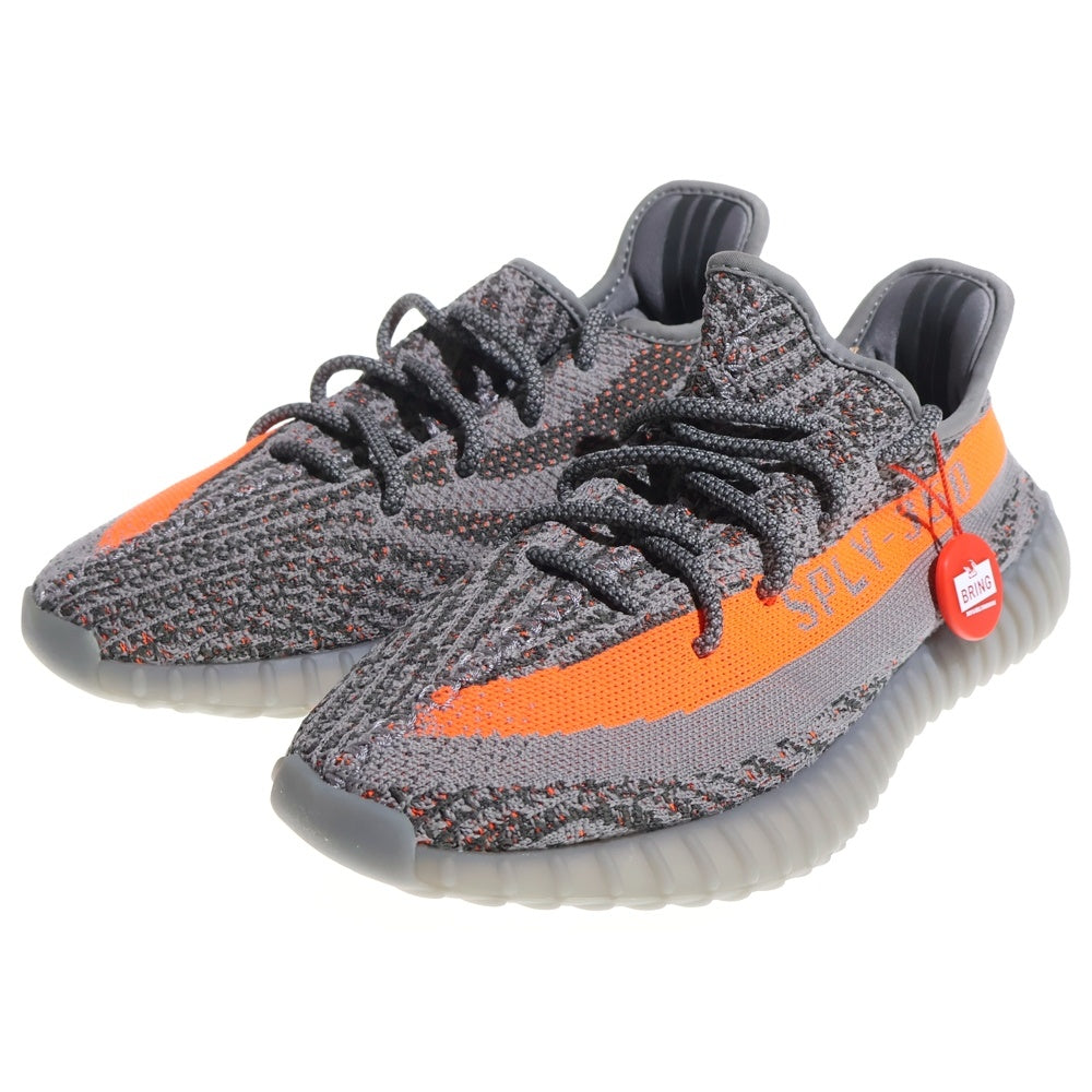 adidas(アディダス) YEEZY BOOST 350 V2 Beluga Reflective イージーブースト350 ベルーガ ローカットスニーカー グレー US8.5/26.5cm GW1229
