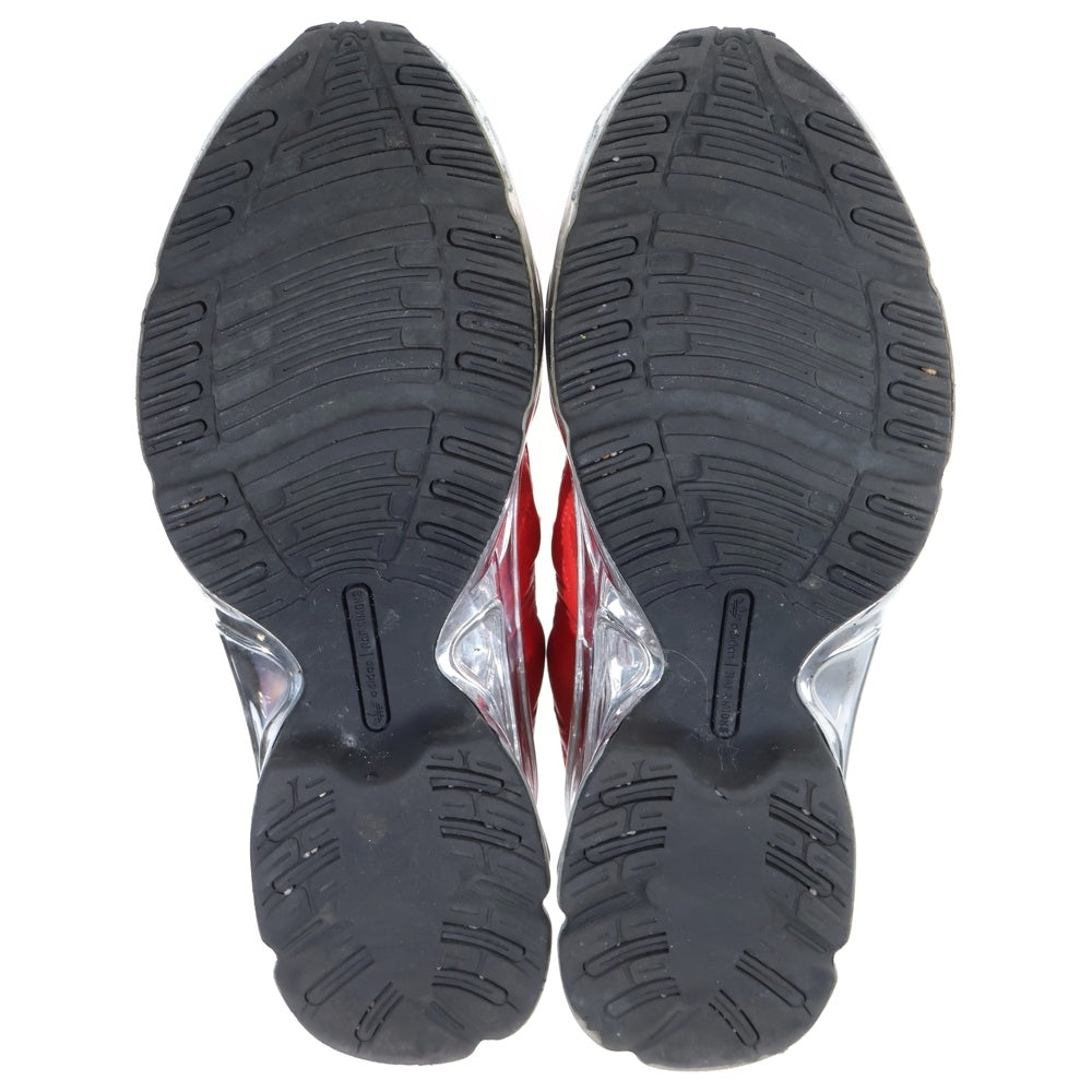 adidas(アディダス) ×RAF SIMONS Ozweego ラフシモンズ オズウィーゴ ローカットスニーカー シルバー/レッド US10/28cm EE7948