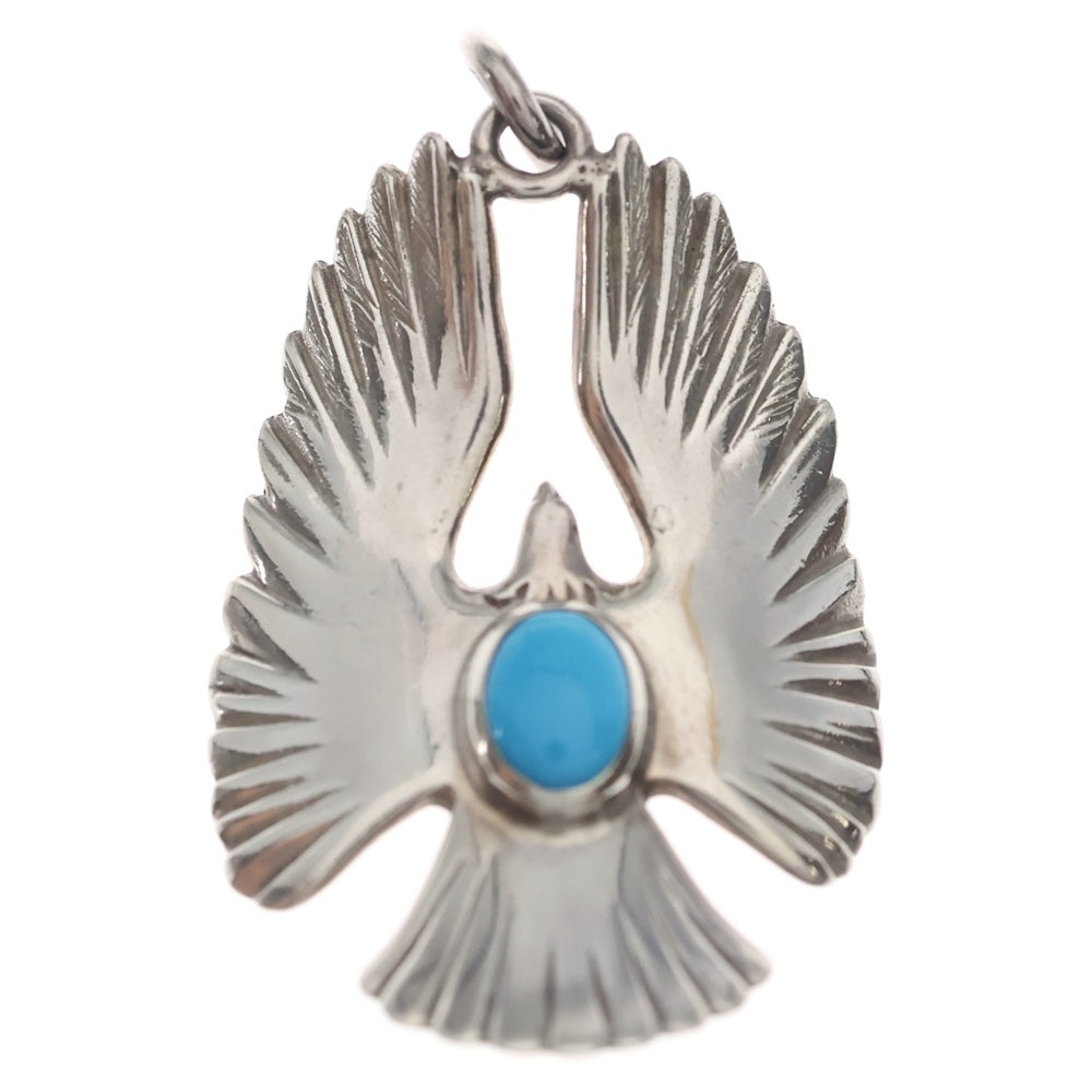 goro's(ゴローズ) ターコイズ付きイーグルペンダント ペンダントトップ シルバー