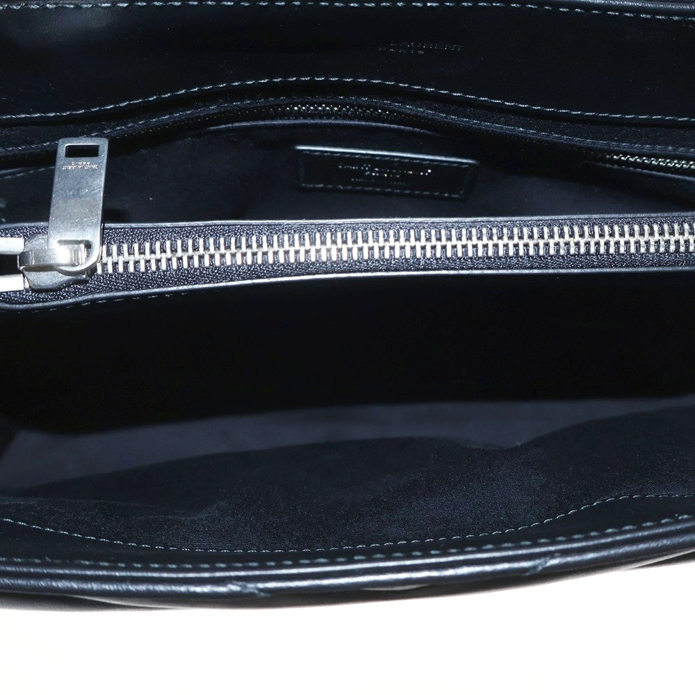 YVES SAINT LAURENT(イヴサンローラン) LOULOU BAG ルル ミディアム キルティングレザー チェーンショルダーバッグ ブラック ALM5746・0221 レディース