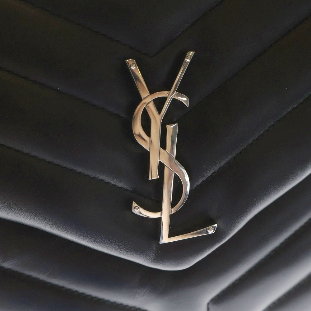 YVES SAINT LAURENT(イヴサンローラン) LOULOU BAG ルル ミディアム キルティングレザー チェーンショルダーバッグ ブラック ALM5746・0221 レディース