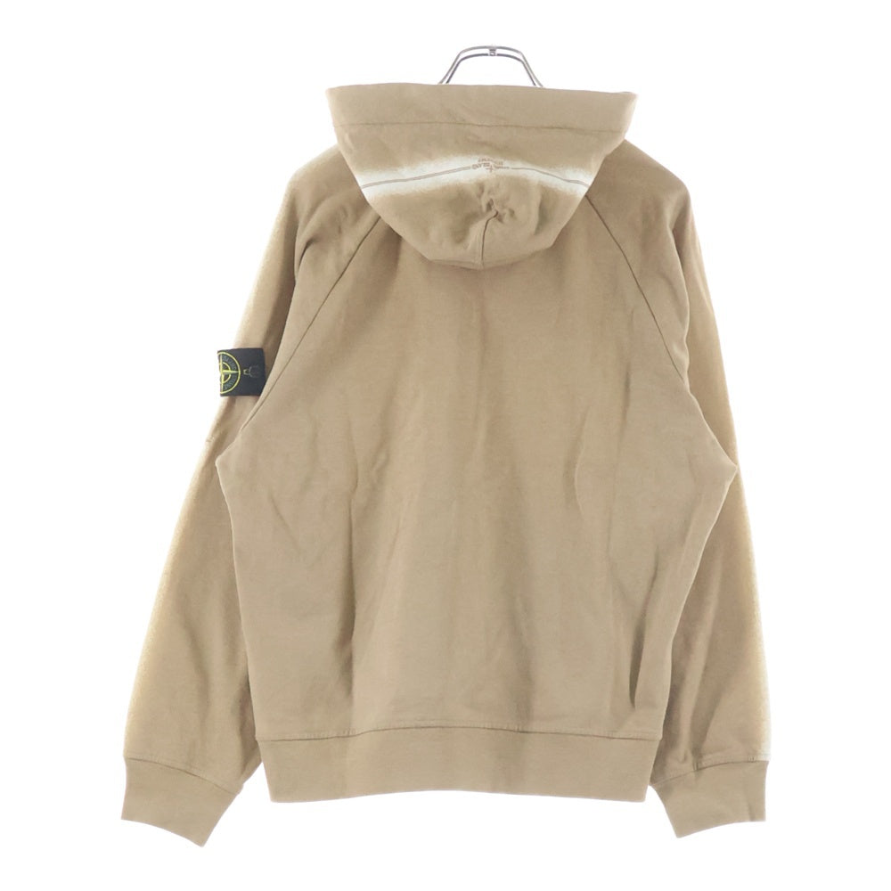 SUPREME(シュプリーム) 22SS × STONE ISLAND Stripe Hooded Sweatshirt ストーンアイランド ストライプ プルオーバーパーカーフーディー ベージュ 7625601S2