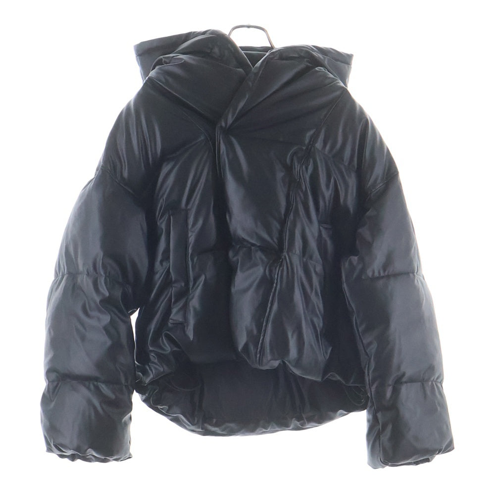 DIESEL(ディーゼル) W-MYLEY フェイクレザー パファージャケット ブラック A20928