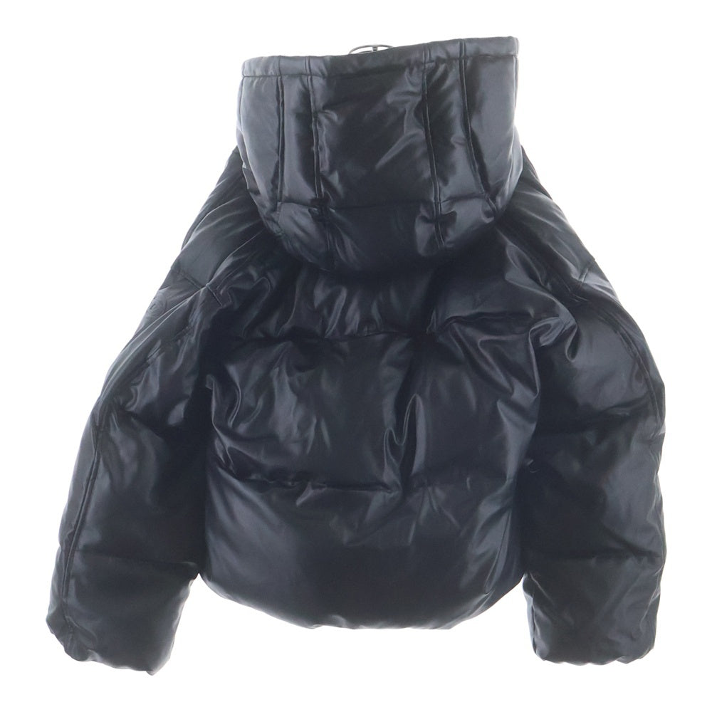 DIESEL(ディーゼル) W-MYLEY フェイクレザー パファージャケット ブラック A20928