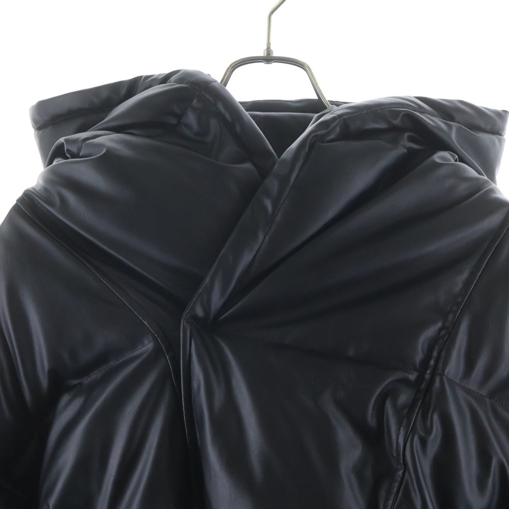 DIESEL(ディーゼル) W-MYLEY フェイクレザー パファージャケット ブラック A20928