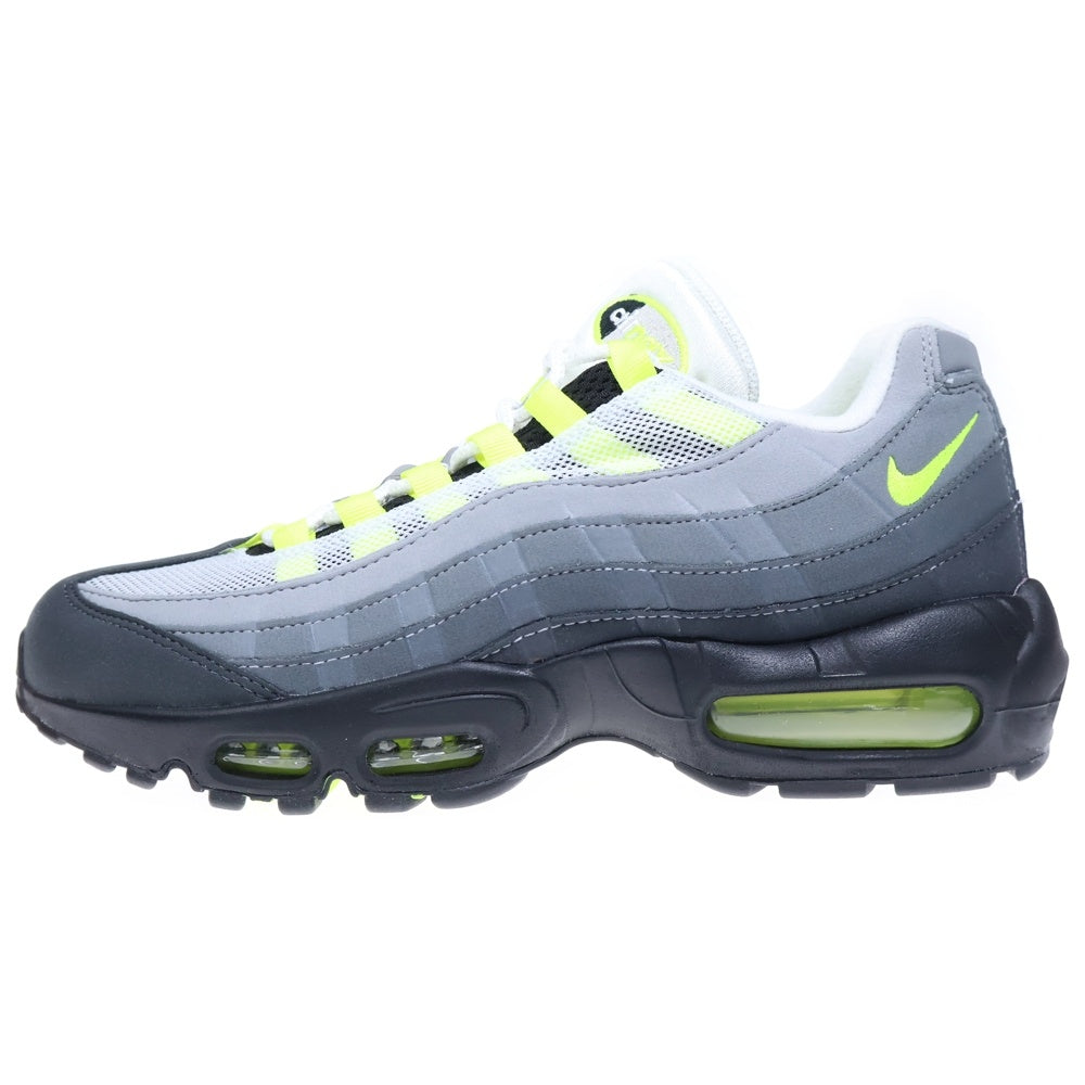 NIKE(ナイキ) AIR MAX 95 OG エアマックス イエローグラデ ローカットスニーカー グレー/イエロー US8/26cm CT1689-001 レディース