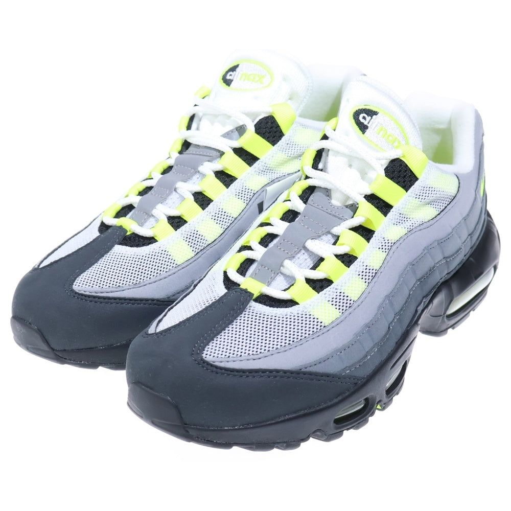 NIKE(ナイキ) AIR MAX 95 OG エアマックス イエローグラデ ローカットスニーカー グレー/イエロー US8/26cm CT1689-001 レディース
