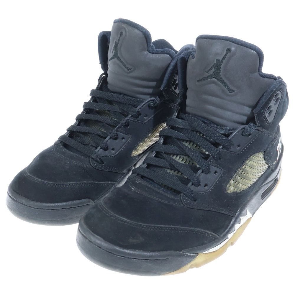 NIKE(ナイキ) PARIS SAINT GERMAIN AIR JORDAN 5 RETRO BCFC パリ サンジェルマン エアー ジョーダン 5 レトロ ハイカットスニーカー ブラック US10/28cm AV9175-001