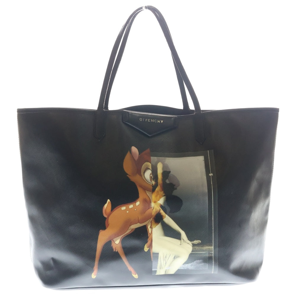 GIVENCHY(ジバンシィ) 14SS Bambi Printed Large Antigona Shopping Bag 2WAY バンビプリンテッド ラージ アンティゴナ ショッピング バッグ トートバッグ ハンドバッグ BB05310339 レディース