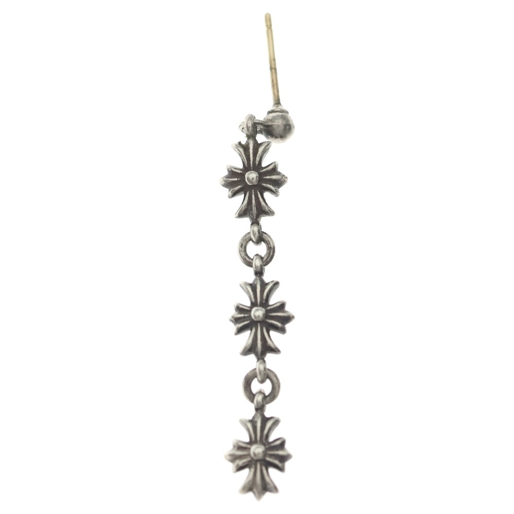 CHROME HEARTS(クロムハーツ) TINY E CH PLS 3 タイニーECHプラス3ドロップ ピアス シルバー BCA116