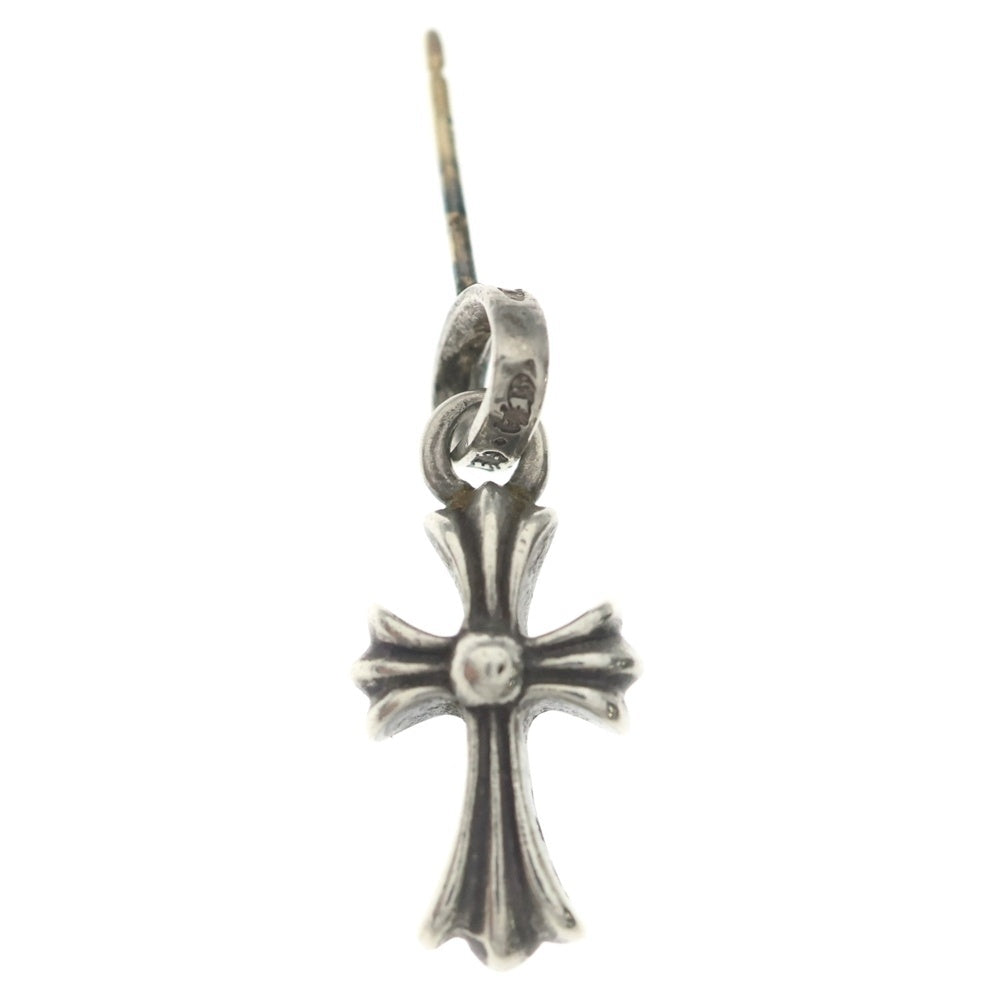 CHROME HEARTS(クロムハーツ) BBY F PPRCHN ベイビーファットクロス ドロップピアス シルバー BCA090