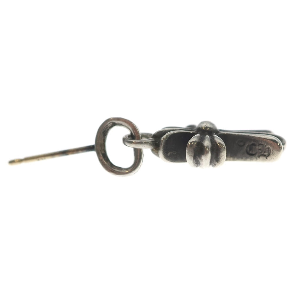 CHROME HEARTS(クロムハーツ) BBY F PPRCHN ベイビーファットクロス ドロップピアス シルバー BCA090
