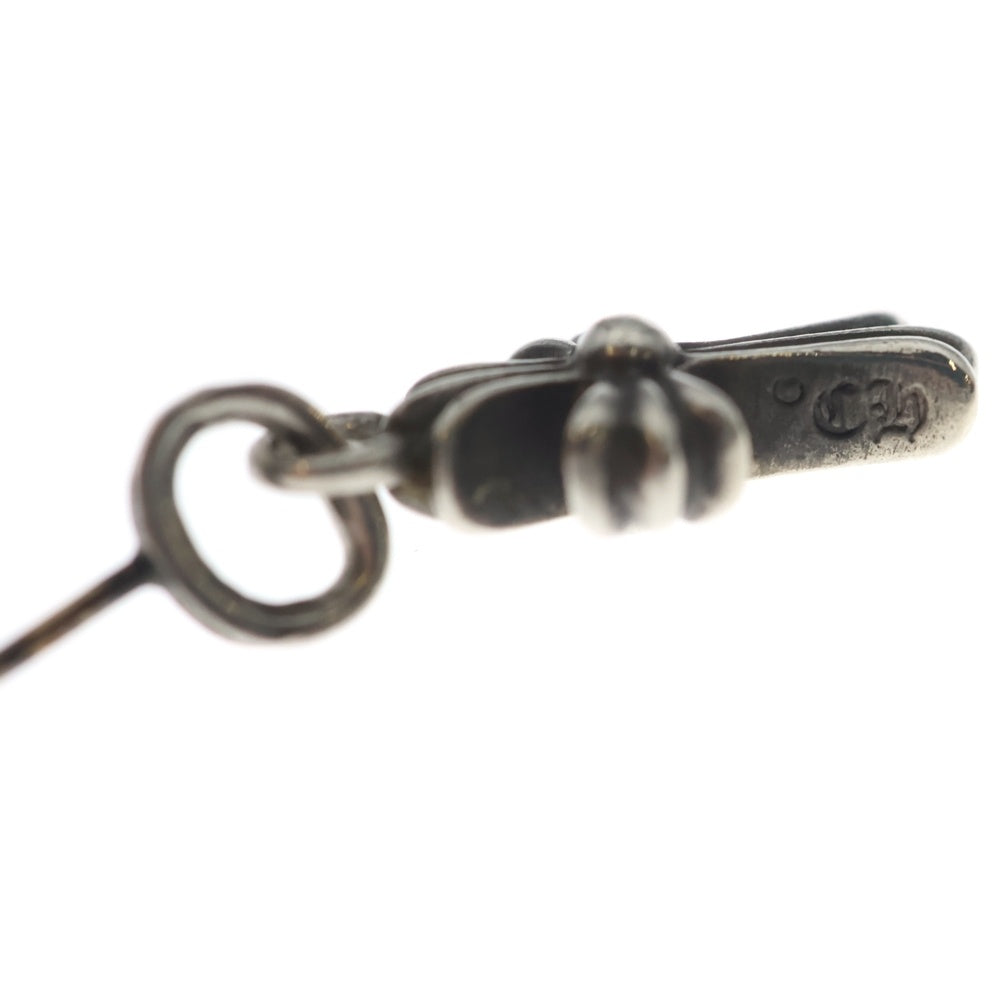 CHROME HEARTS(クロムハーツ) BBY F PPRCHN ベイビーファットクロス ドロップピアス シルバー BCA090
