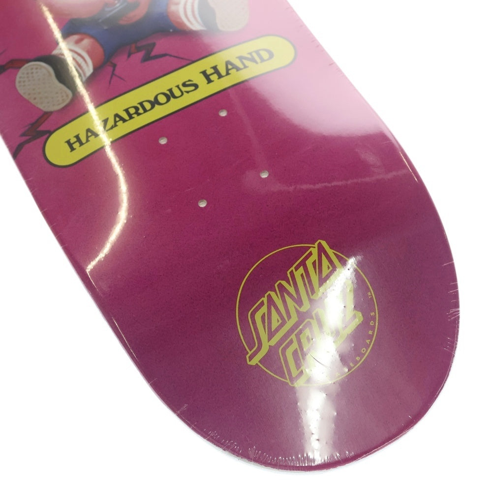 SANTA CRUZ(サンタクルーズ) × Garbage Pail Kids HAZARDOUS HAND Skateboard Deck ガーベッジ・ペール・キッズ ブラインドバック ハザーダス ハンド スケートボード デッキ マルチ