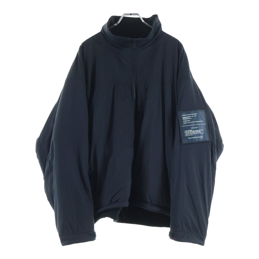 N.HOOLYWOOD(エヌハリウッド) ×WILDTHINGS Reversible Zip Blouzon Overshrt ワイルドシングス リバーシブル 中綿 ブルゾンジャケット ブラック 9252-BL01-003