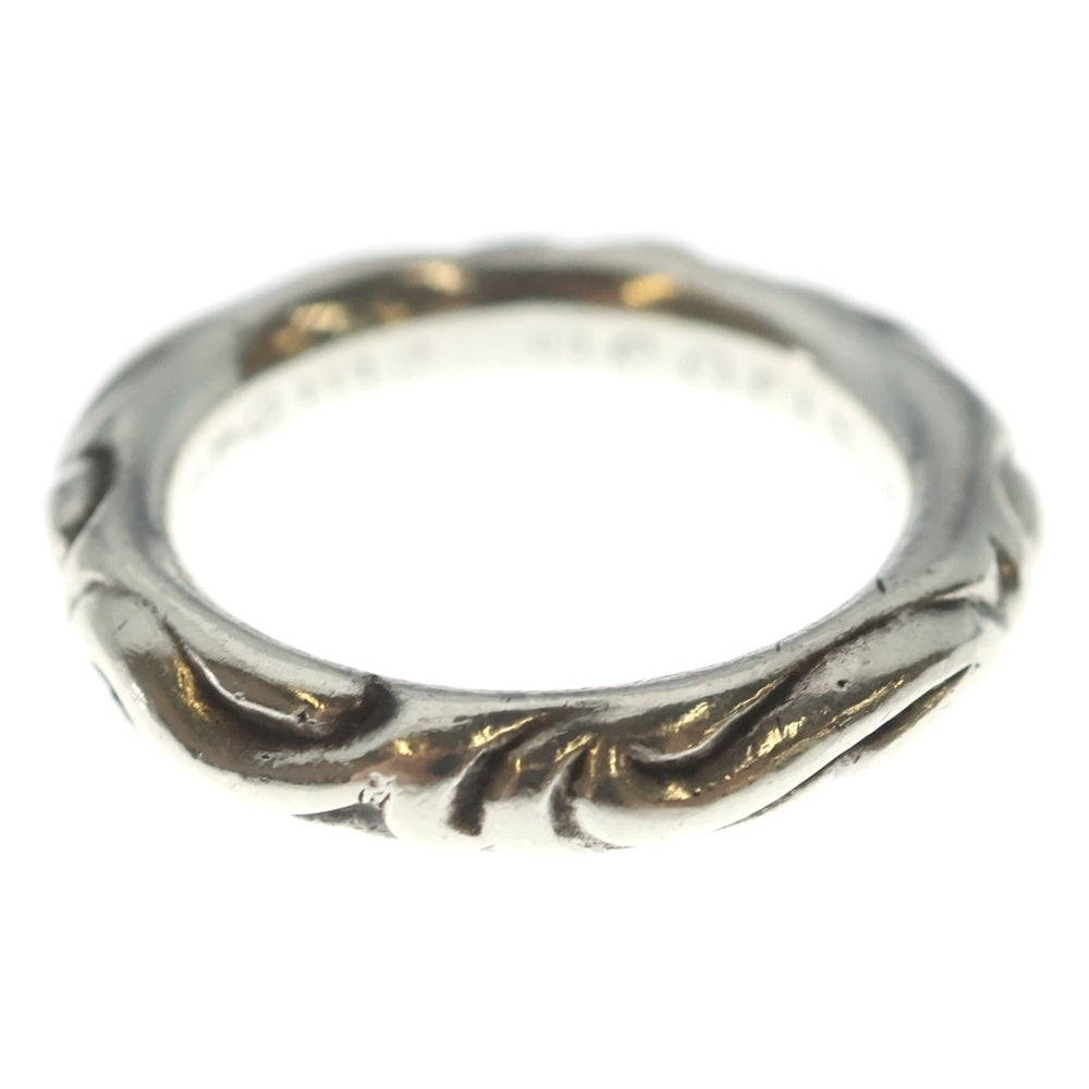 CHROME HEARTS(クロムハーツ) SCRL BAND スクロールバンド リング シルバー BCA351