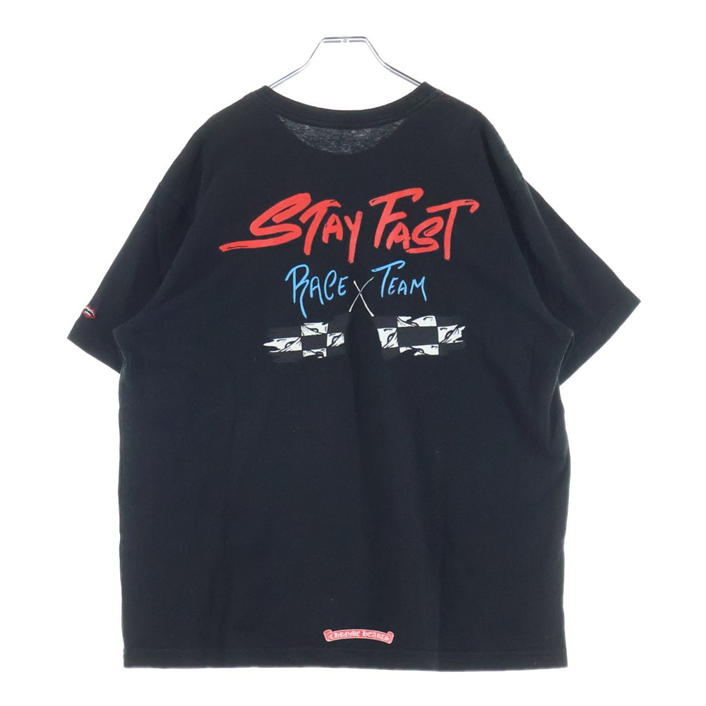 CHROME HEARTS(クロムハーツ) ×MATTY BOY PPO Stay Fast S/S Tee マッティーボーイ ステイファスト ショートスリーブ クルーネック半袖Tシャツカットソー ブラック