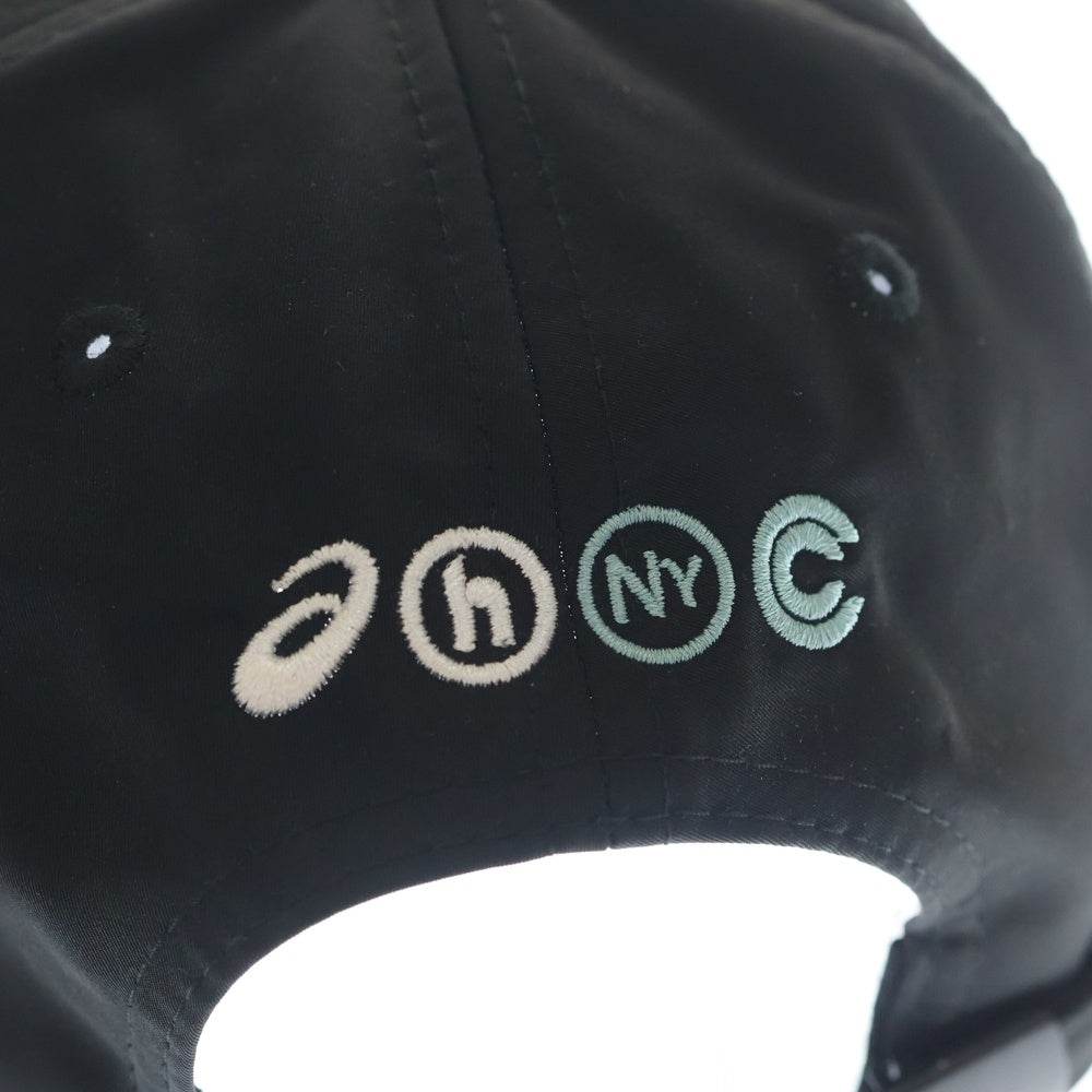 HIDDEN NY(ヒドゥン ニューヨーク) x ASICS Visual Dynamics Hat アシックス ビジュアルダイナミクス ハット ナイロン キャップ 帽子 ブラック