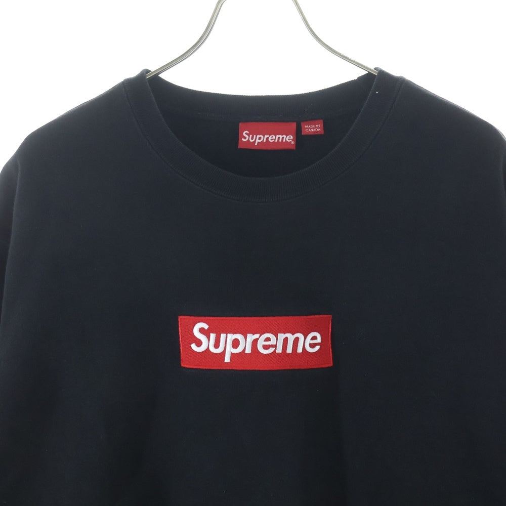 SUPREME(シュプリーム) 22AW Box Logo Crewneck Sweatshirt ボックスロゴ クルーネック スウェットトレーナー ブラック